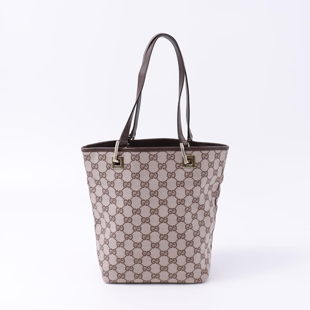 GUCCI GGキャンバス トートバッグ ピンク/ブラウン 002-1099 Canvas