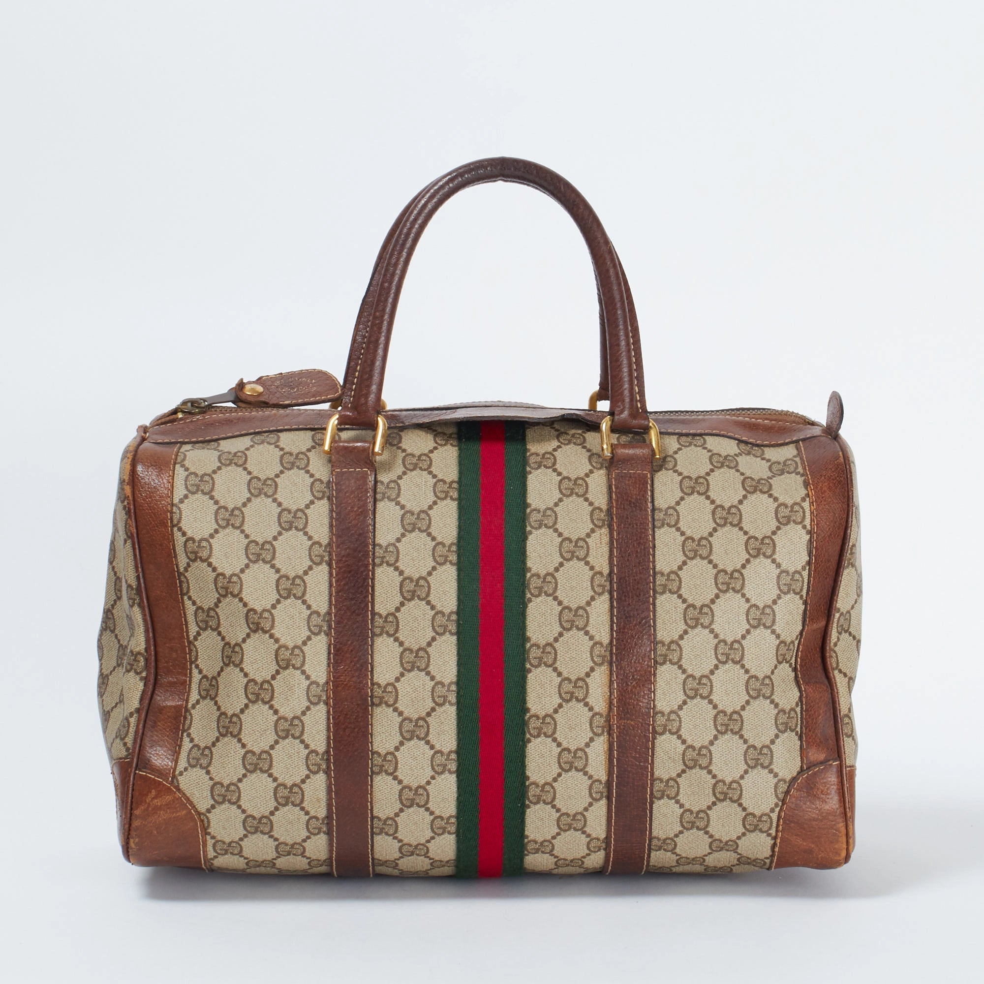 GUCCI グッチGGキャンバスボストンバッグ2wayシェリーライン 【公式通販】 GUCCI グッチGGキャンバスボストンバッグ2wayシェリーライン 【公式通販】
