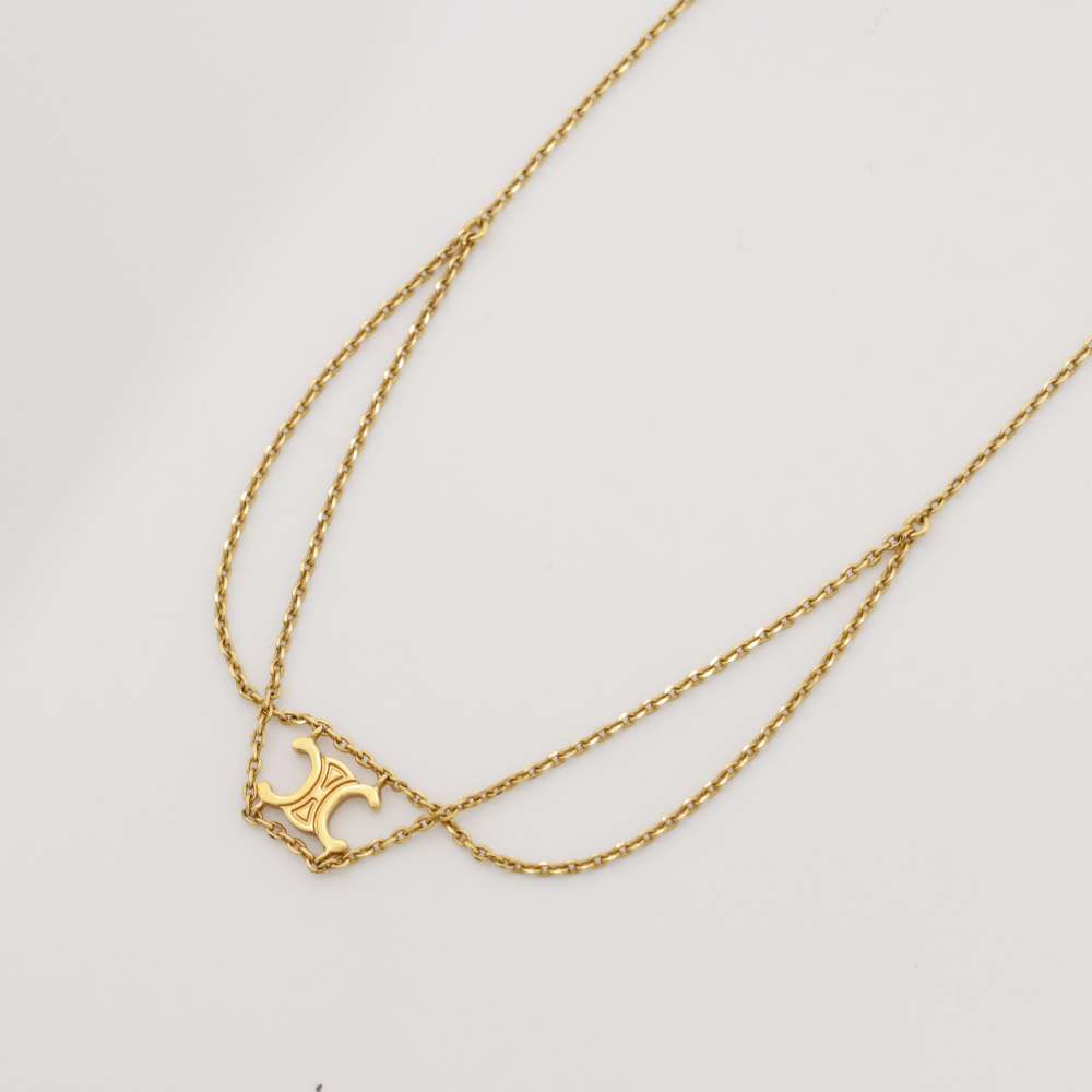 CELINE トリオンフ サスペンダー ネックレス – VALTIQUE VINTAGE TOKYO