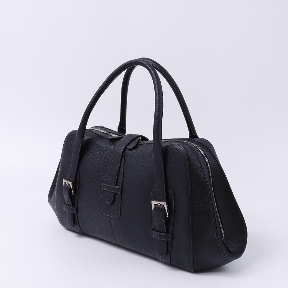 LOEWE センダ ハンドバッグ 黒 Leather