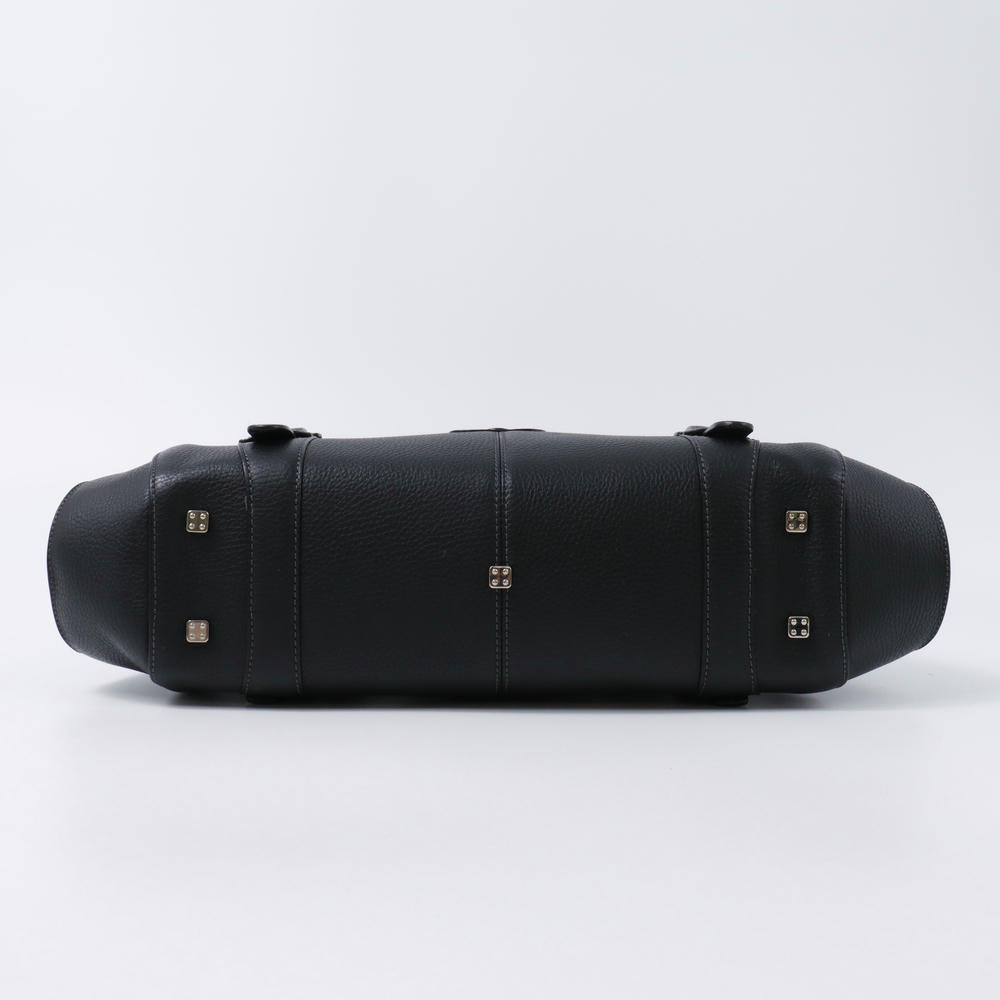 LOEWE センダ ハンドバッグ 黒 Leather