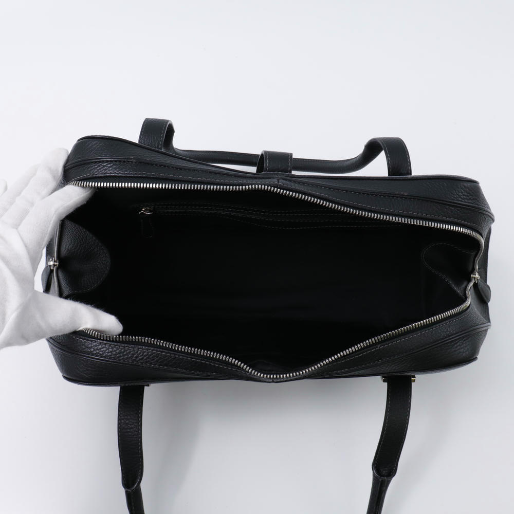 LOEWE センダ ハンドバッグ 黒 Leather