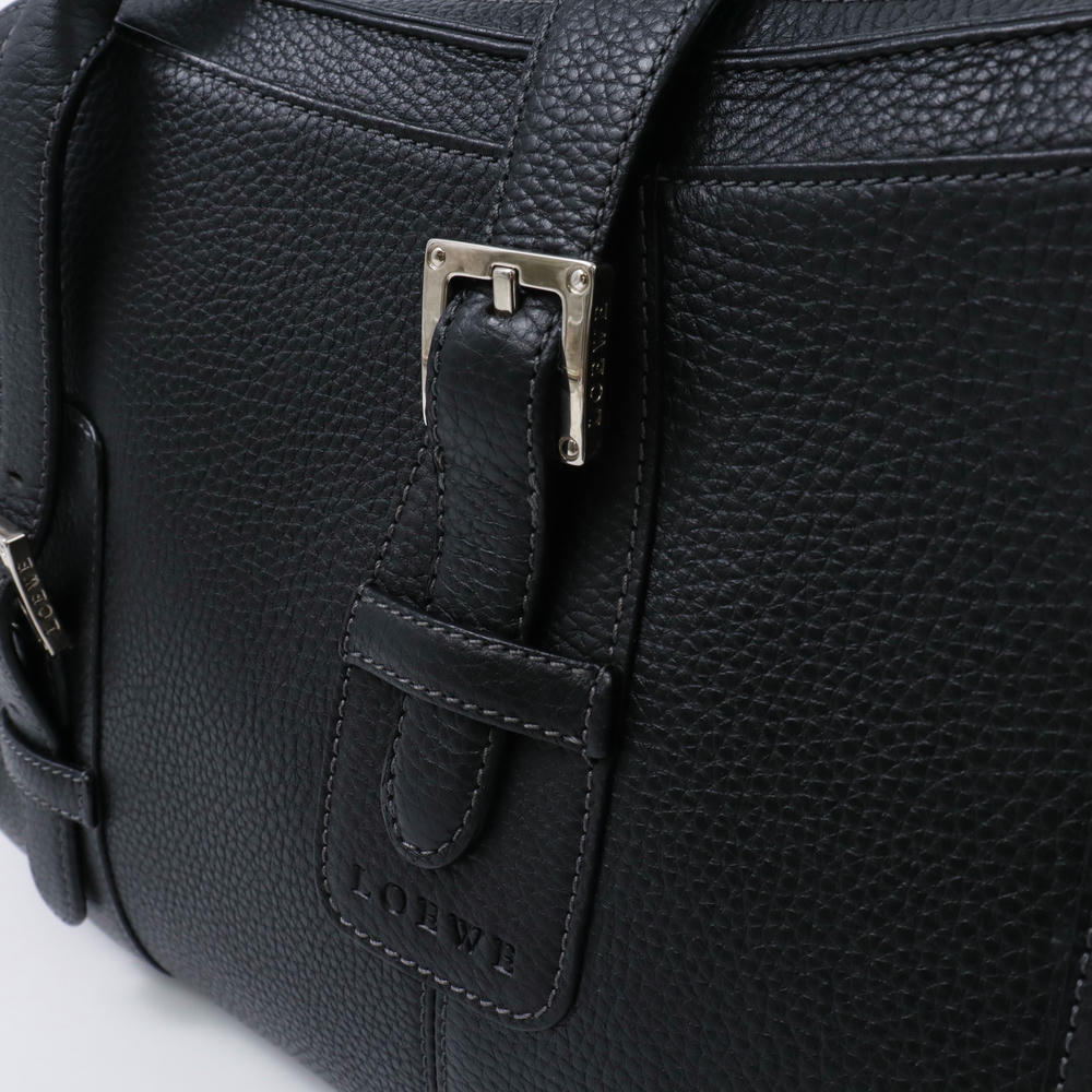 LOEWE センダ ハンドバッグ 黒 Leather