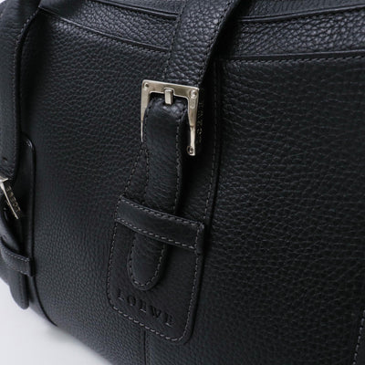 LOEWE センダ ハンドバッグ 黒 Leather