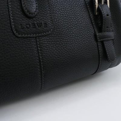 LOEWE センダ ハンドバッグ 黒 Leather