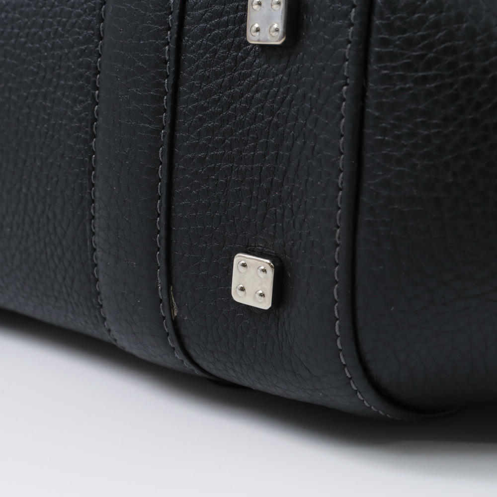 LOEWE センダ ハンドバッグ 黒 Leather