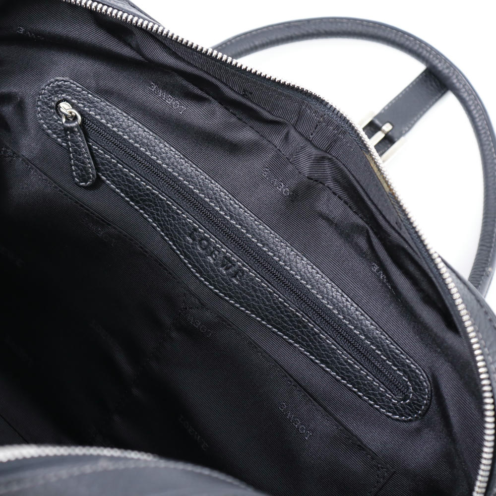 LOEWE センダ ハンドバッグ 黒 Leather