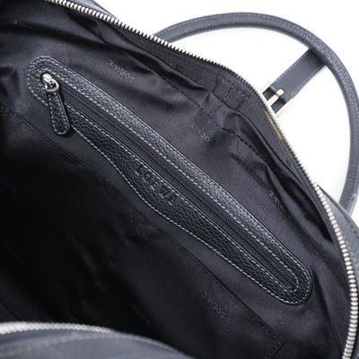 LOEWE センダ ハンドバッグ 黒 Leather