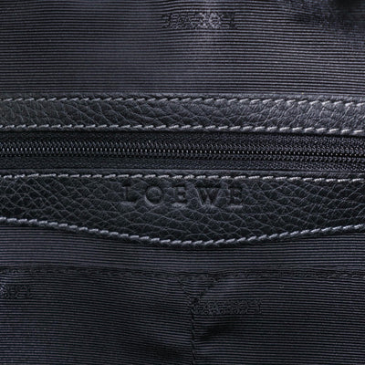 LOEWE センダ ハンドバッグ 黒 Leather