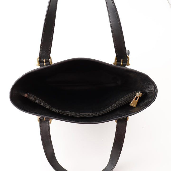 CELINE マカダム柄 トートバッグ 黒 PVC – VALTIQUE VINTAGE TOKYO