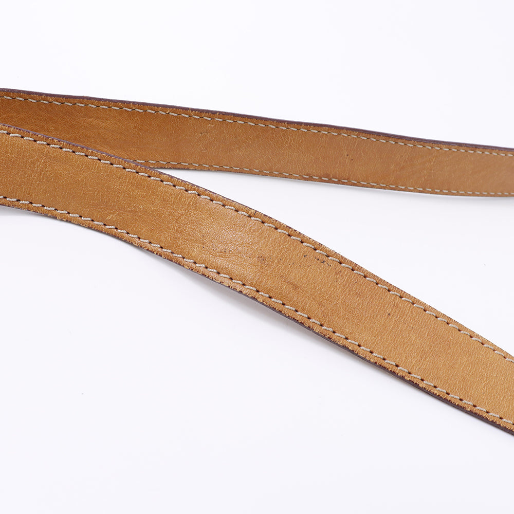 CELINE マカダム柄 ショルダー ブラウン PVC  Leather