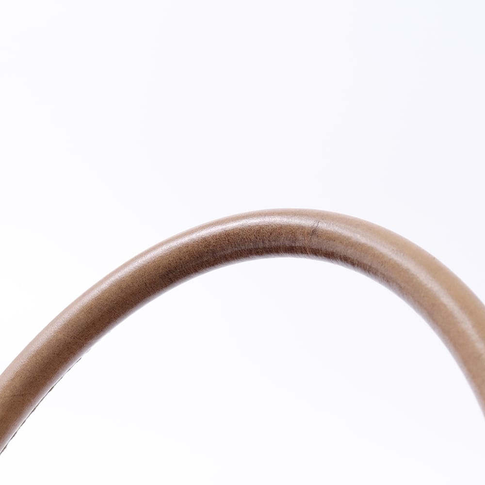 CELINE マカダム ミニボストンバッグ ブラウン PVC Leather