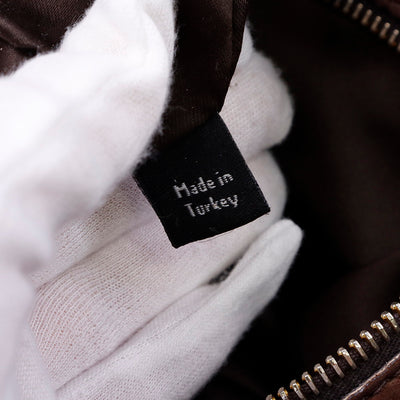 MIUMIU ハンドバッグ ブラウン Leather