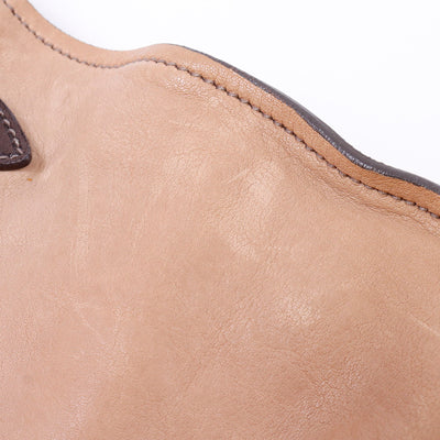 MIUMIU 2WAYトートバッグ ベージュ/ブラウン Leather