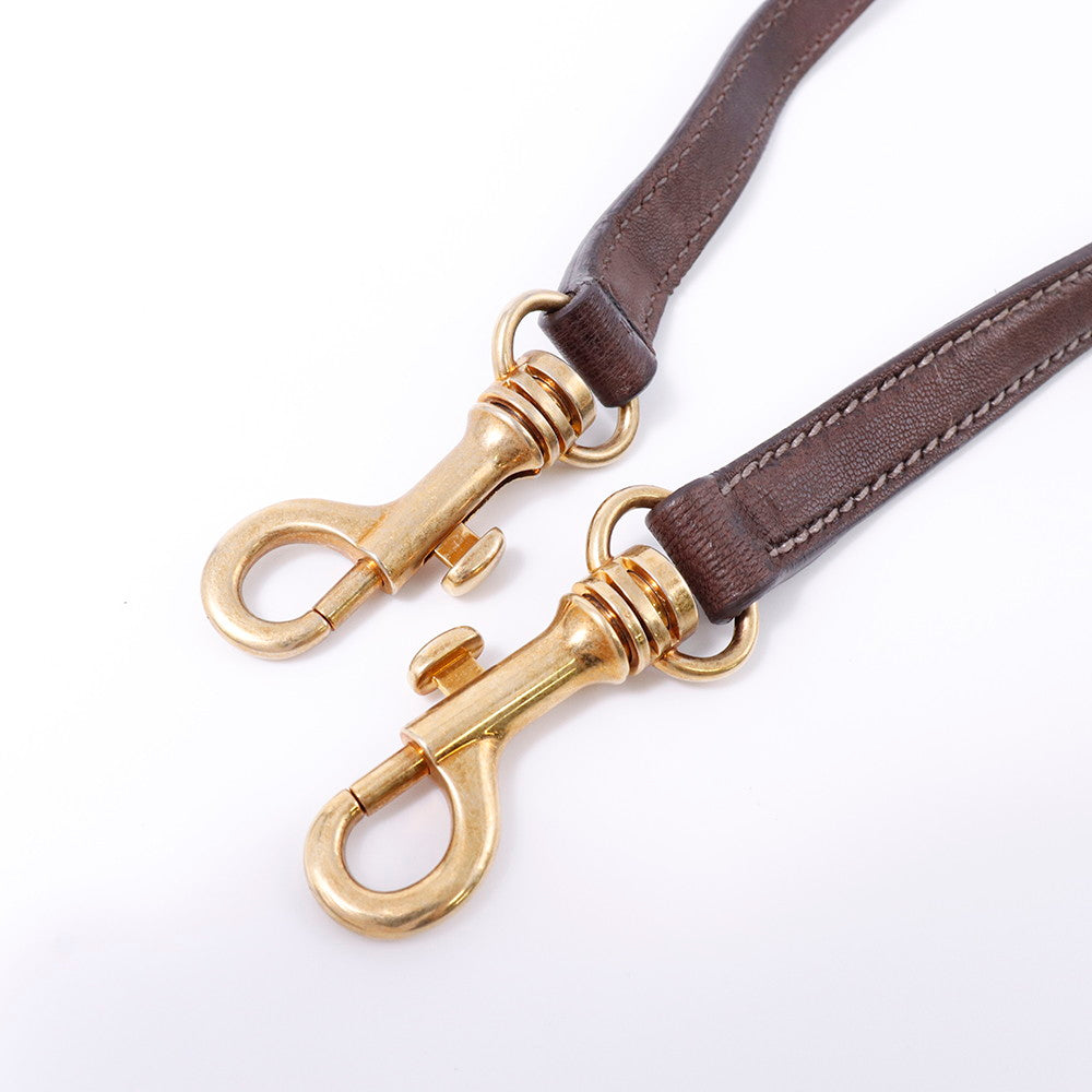 MIUMIU 2WAYトートバッグ ベージュ/ブラウン Leather