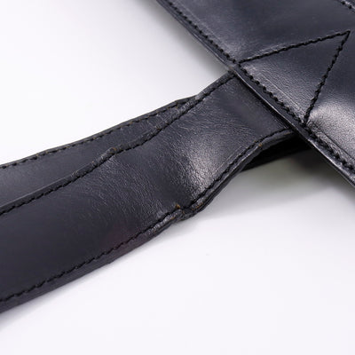 CELINE マカダム トートバッグ 黒/ブラウン PVC Leather