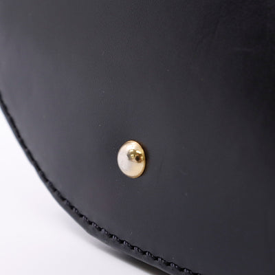 CELINE マカダム トートバッグ 黒/ブラウン PVC Leather