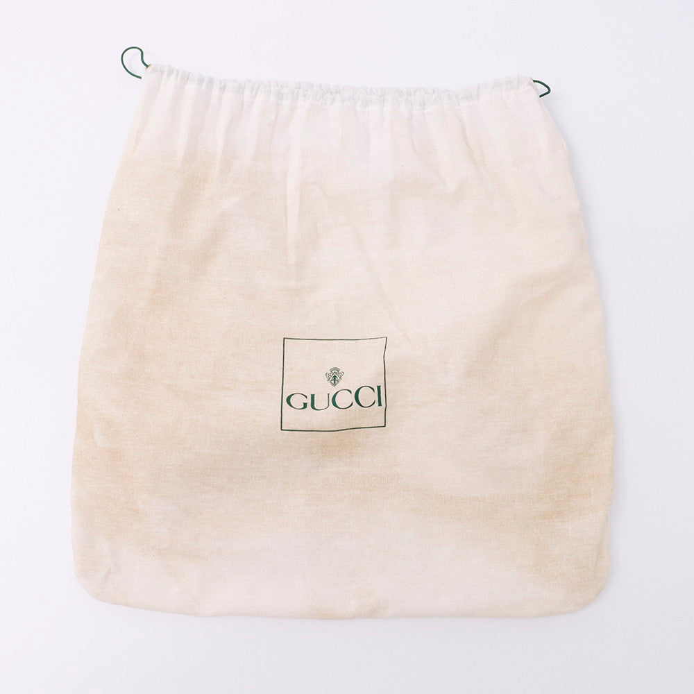 GUCCI バンブー バックパック ベージュ 003 2058 0016 Suede leather