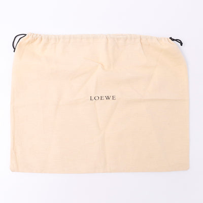 LOEWE アナグラムパターン トート 黒/グレー Canvas Leather
