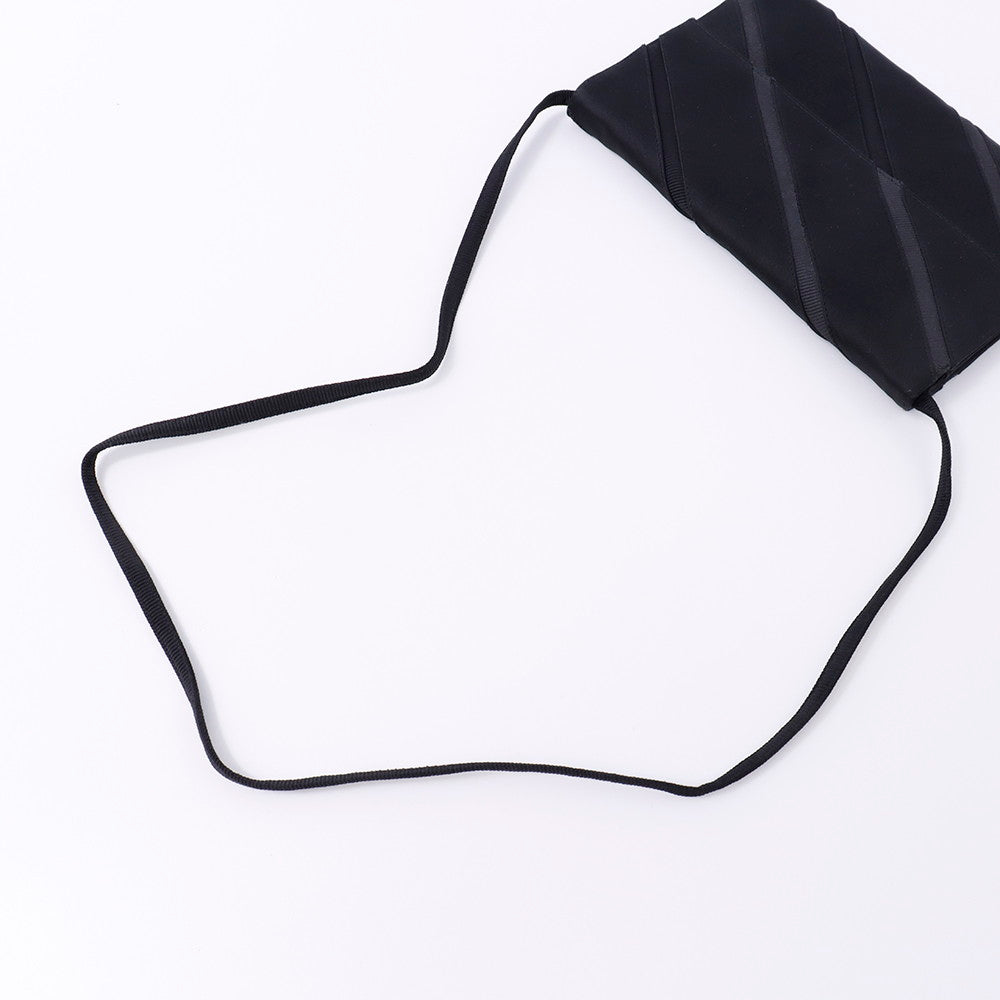 Ferragamo ショルダーバッグ 黒 Satin