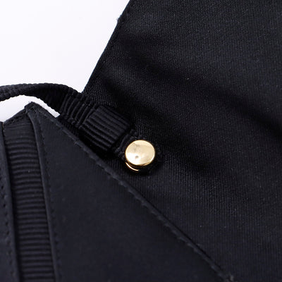 Ferragamo ショルダーバッグ 黒 Satin