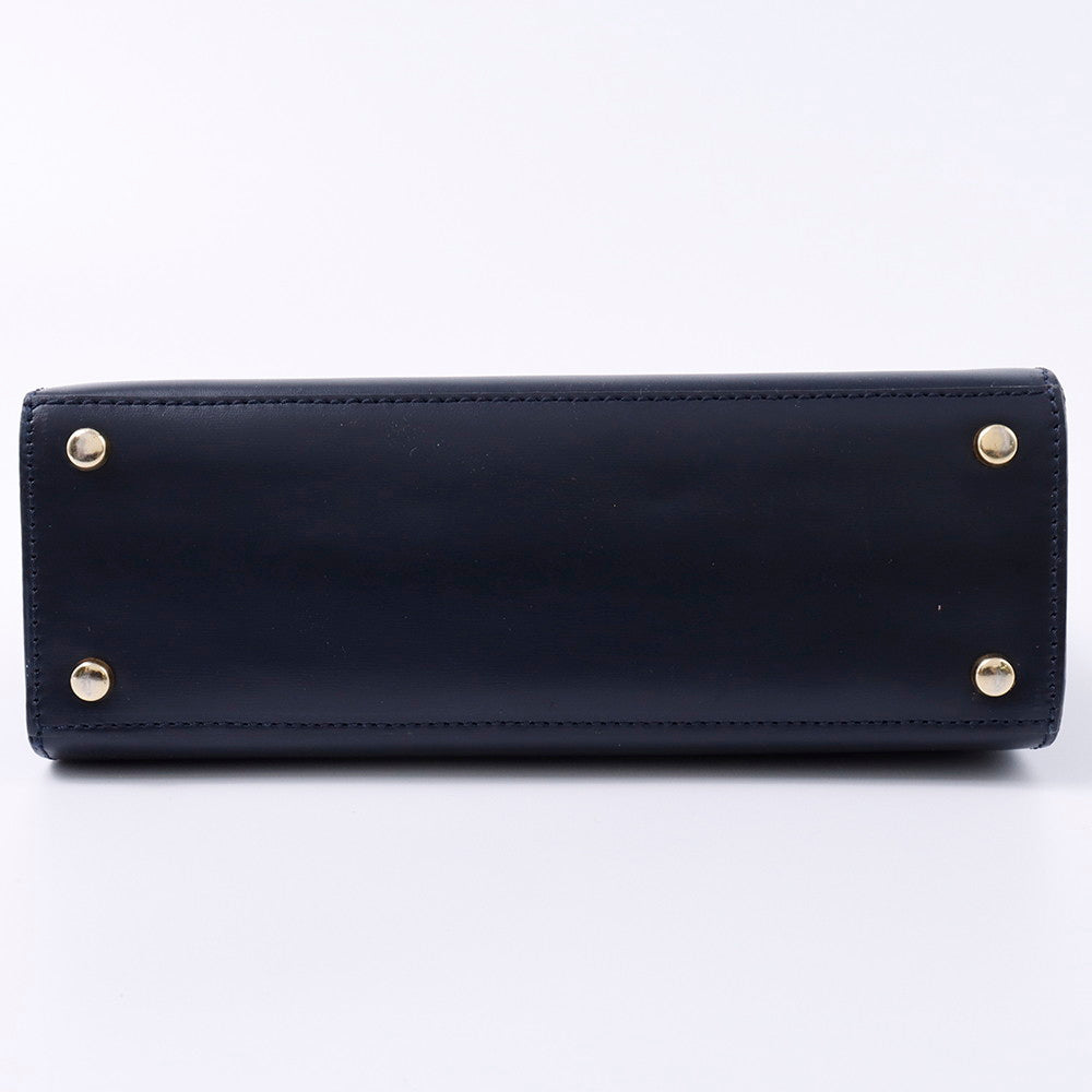 セリーヌ　ビンテージ　バッグ CELINE ヴィンテージ 2WAYバッグ ネイビー Leather – VALTIQUE