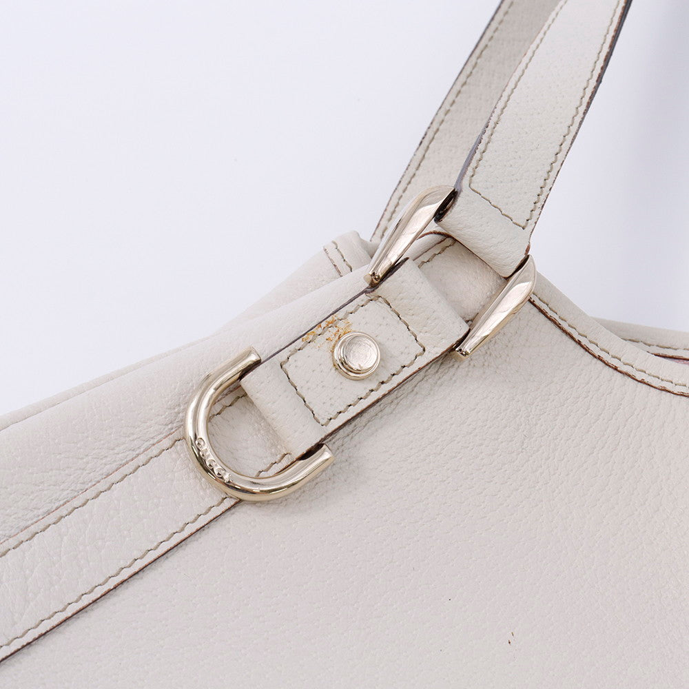 GUCCI アビー ショルダーバッグ アイボリー 130736 Leather – VALTIQUE