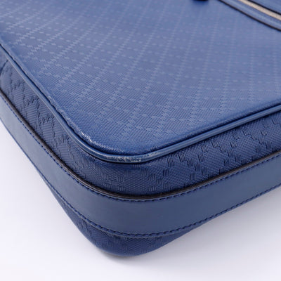 GUCCI ディアマンテ ショルダーバッグ ブルー 201448 Leather