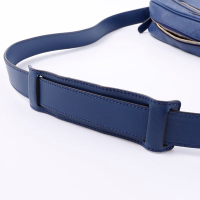 GUCCI ディアマンテ ショルダーバッグ ブルー 201448 Leather