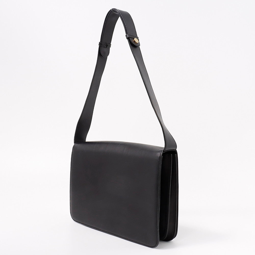 Ferragamo ワンショルダー 黒 Leather