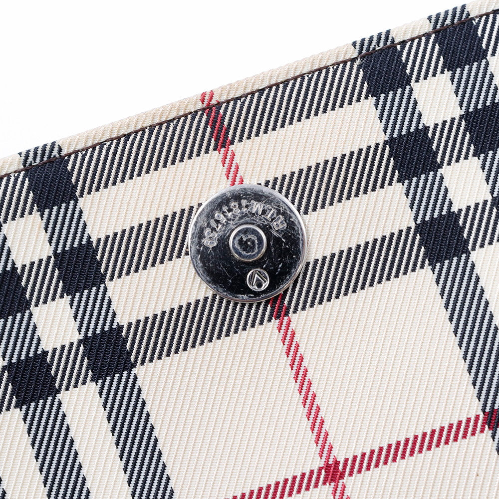 BURBERRY ノバチェック ショルダー ベージュ/ダークブラウン Canvas Leather