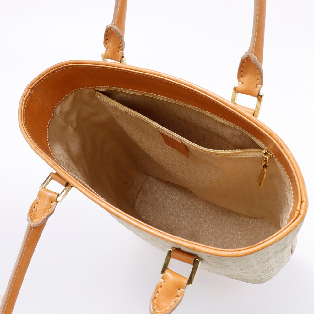CELINE トートバッグ ベージュ/ブラウン Suede leather – VALTIQUE
