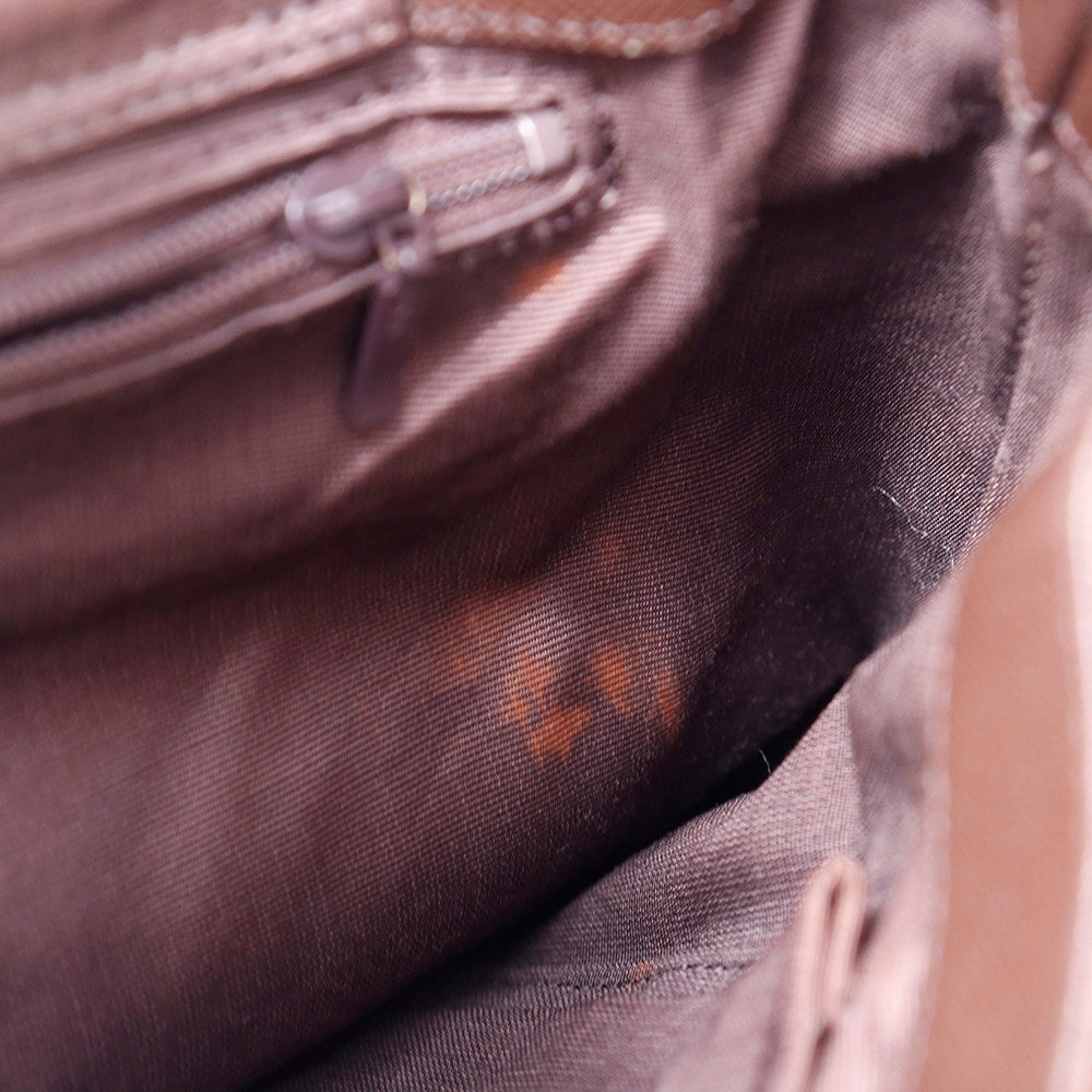 BURBERRY ノバチェック ショルダーバッグ ベージュ/ブラウン Canvas Leather