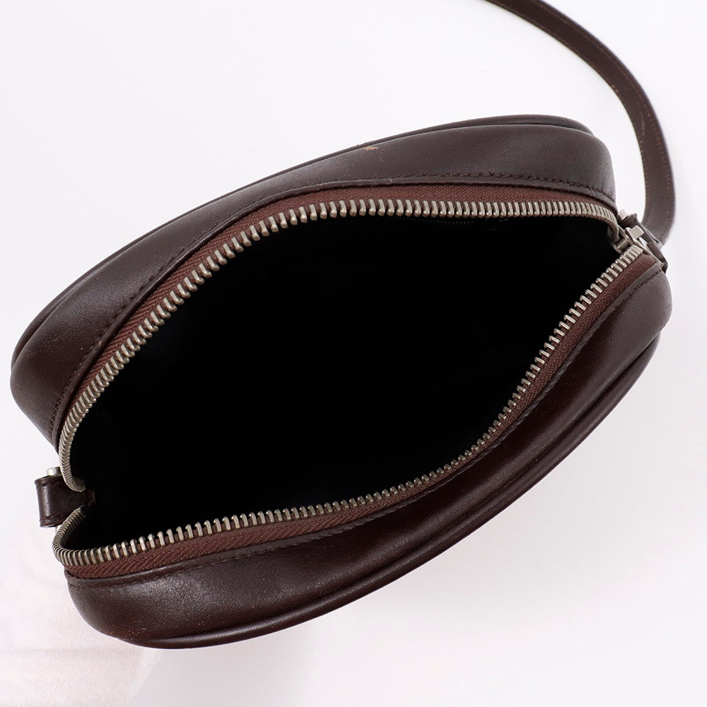 BURBERRY ノバチェック ショルダーポーチ ベージュ/ブラウン Canvas Leather