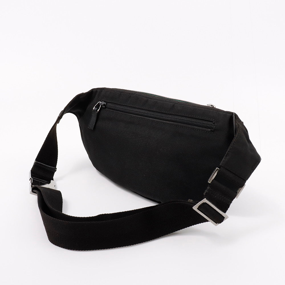 GUCCI シェリーライン ボディバッグ 黒 122350 Nylon