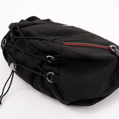 GUCCI シェリーライン ボディバッグ 黒 122350 Nylon