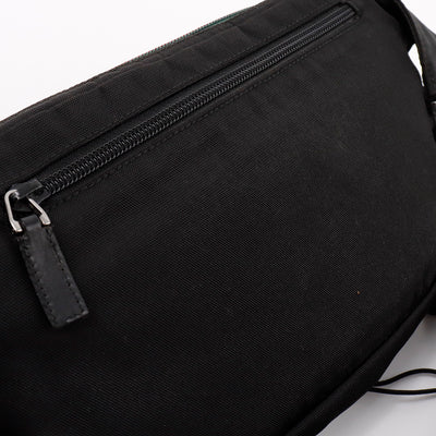 GUCCI シェリーライン ボディバッグ 黒 122350 Nylon