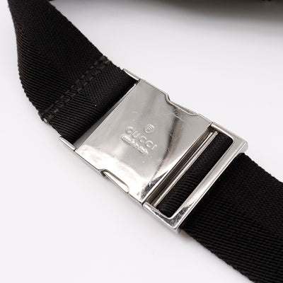 GUCCI シェリーライン ボディバッグ 黒 122350 Nylon