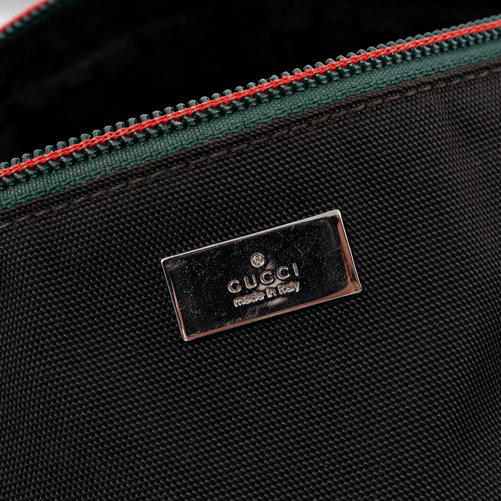 GUCCI シェリーライン ボディバッグ 黒 122350 Nylon