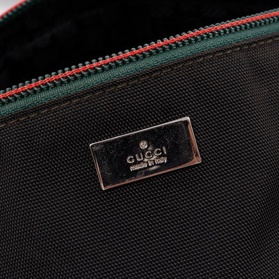 GUCCI シェリーライン ボディバッグ 黒 122350 Nylon