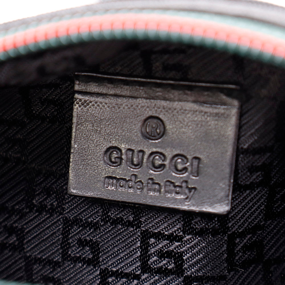 GUCCI シェリーライン ボディバッグ 黒 122350 Nylon