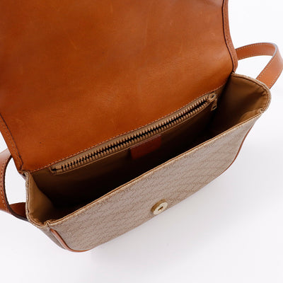 CELINE トリオンフ ショルダーバッグ ベージュ/ブラウン PVC Leather