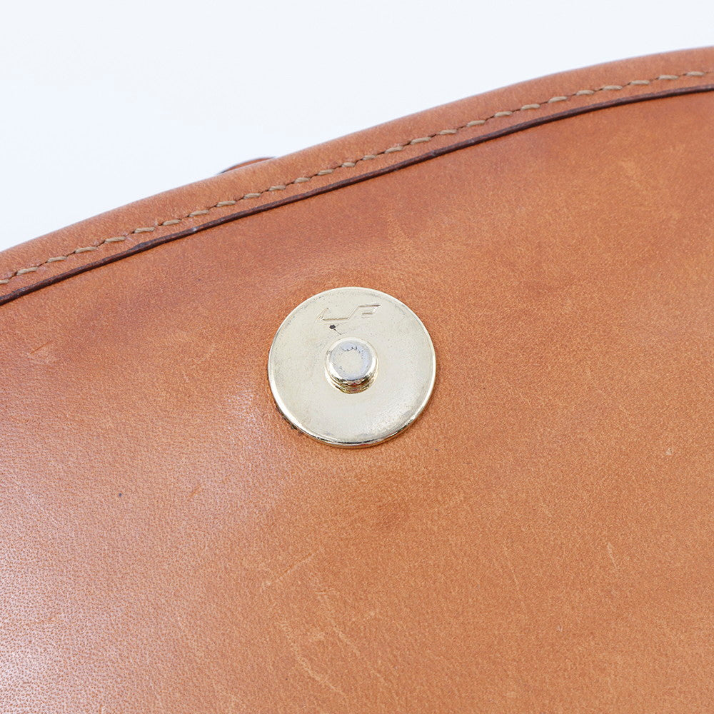 CELINE トリオンフ ショルダーバッグ ベージュ/ブラウン PVC Leather