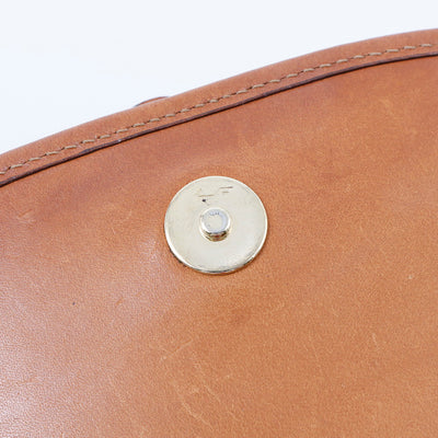 CELINE トリオンフ ショルダーバッグ ベージュ/ブラウン PVC Leather