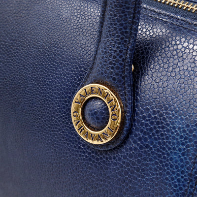 Valentino Garavani ハンドバッグ ブルー Leather