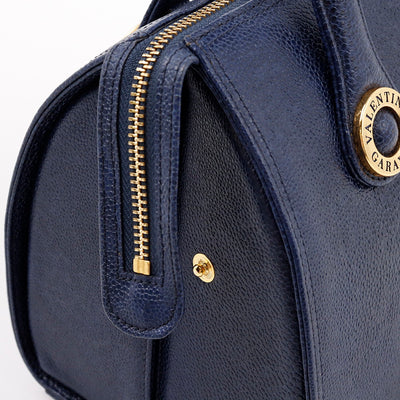 Valentino Garavani ハンドバッグ ブルー Leather