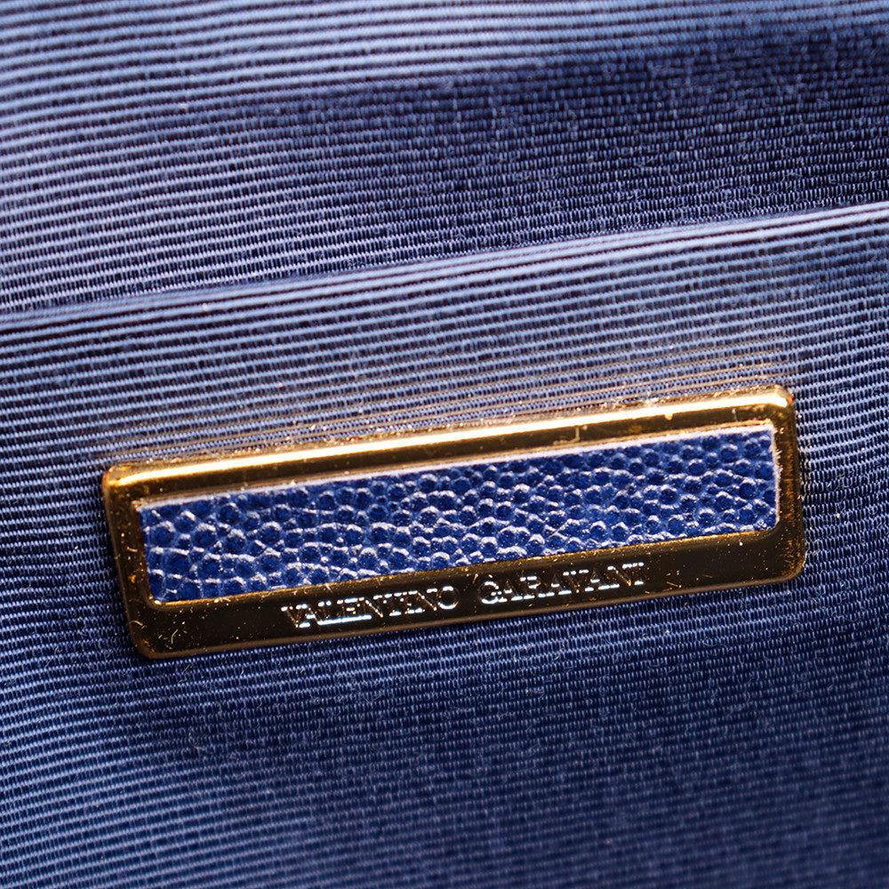 Valentino Garavani ハンドバッグ ブルー Leather