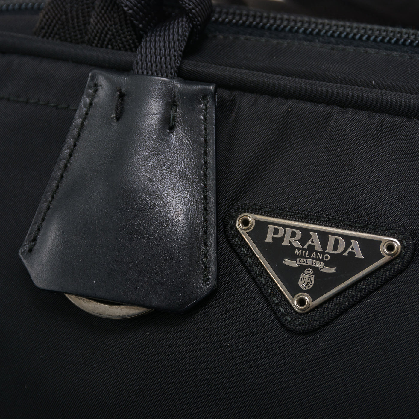 【PRADA・プラダ】テスート/ブラック/PR230019/ハンドバッグ/USED