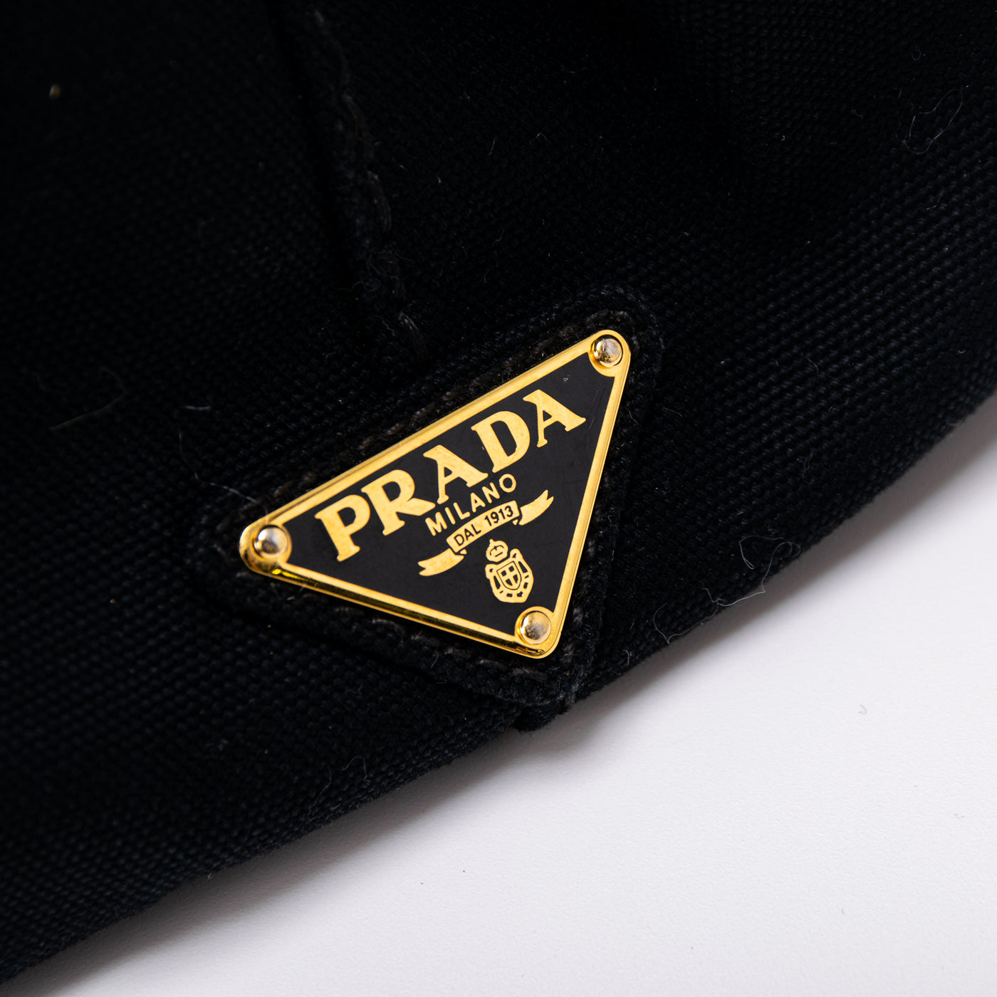 【PRADA・プラダ】カナパ/ブラック/PR230027/ハンドバッグ/USED