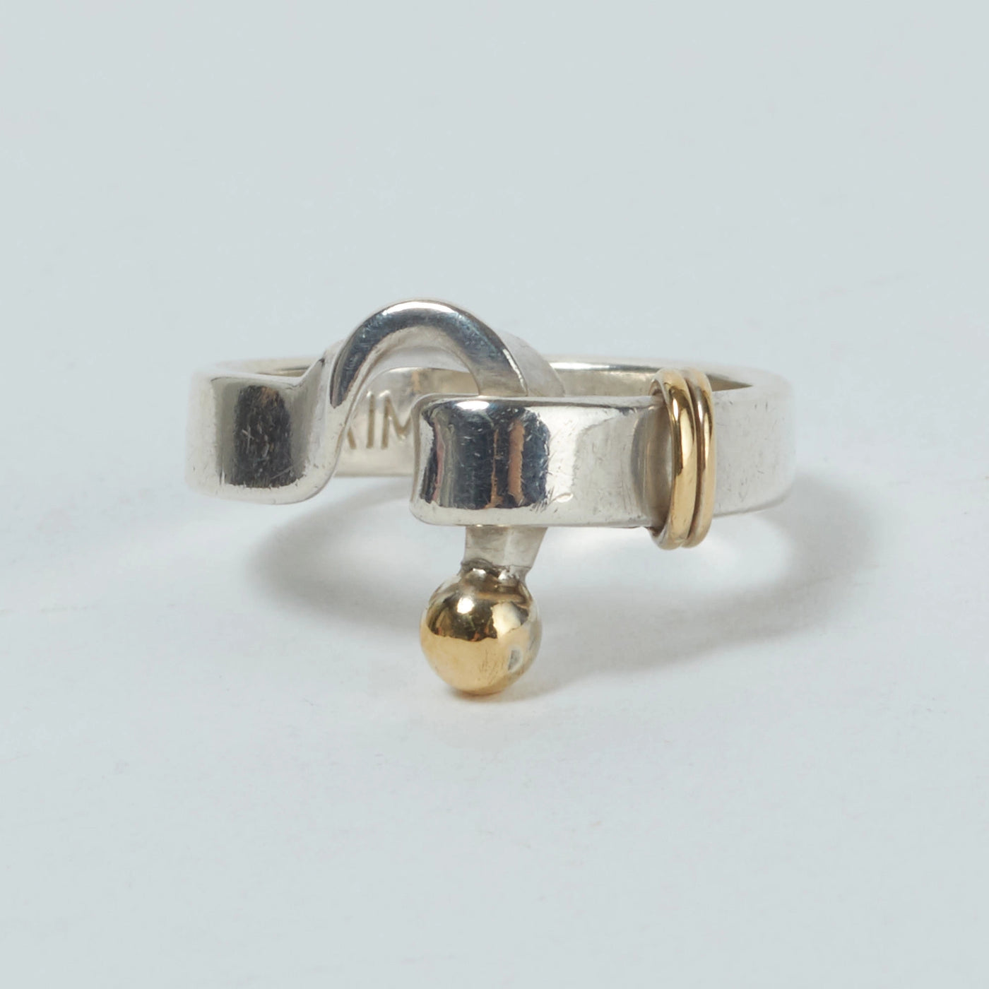 TIFFANY/ティファニー】フック&アイ リング/指輪 12号 K18 TIFFANY/ティファニー】フック&アイ リング/指輪 12号 K18